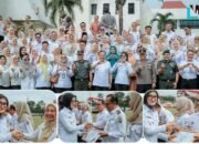 Wagub Jihan Nurlela Pimpin Upacara Hari Kesehatan Nasional ke-61: Wujudkan Generasi Hebat, Masa Depan Sehat