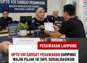 UPTD VIII Samsat Pesawaran Dampingi Wajib Pajak Isi SKM, Sosialisasikan Bayar Pajak Tanpa KTP Pemilik Lama