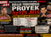 INDIKASI KOLUSI PROYEK PENDIDIKAN MEMANAS (JILID II) Dugaan Pengkondisian Proyek Rp125 Juta APBD 2025 Menguat, Publik Desak Audit dan Penelusuran Menyeluruh