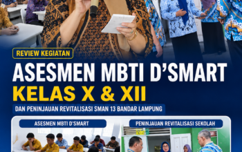 Kacabdin Wilayah I Tinjau Revitalisasi SMAN 13 Bandar Lampung, Dorong Sarana Modern Sejalan dengan Penguatan Karakter Siswa