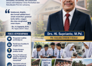 Drs. Hi. Suprianto, M.Pd. Perkuat Sinergi Pendidikan di SMAN 1 Natar, Selaraskan Kebijakan Disdikbud Lampung