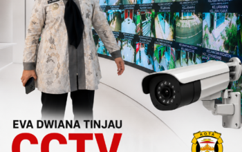 Eva Dwiana Tinjau “CCTV Seribu Wajah”, Pemkot Bandar Lampung Perkuat Pengawasan Kota Berbasis Teknologi