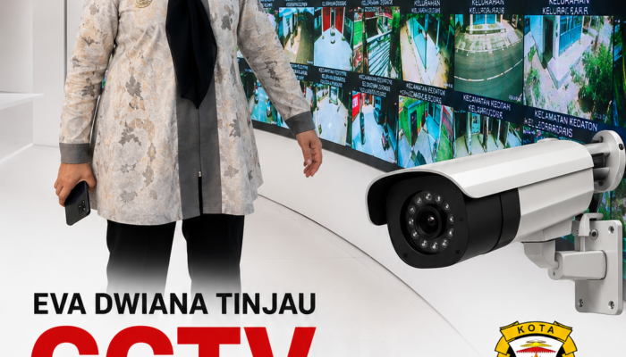 Eva Dwiana Tinjau “CCTV Seribu Wajah”, Pemkot Bandar Lampung Perkuat Pengawasan Kota Berbasis Teknologi