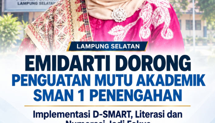 Emidarti Dorong Penguatan Mutu Akademik SMAN 1 Penengahan Melalui Implementasi D-SMART