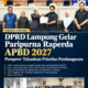 DPRD Lampung Gelar Paripurna Raperda APBD 2027, Pemprov Tekankan Prioritas Pembangunan